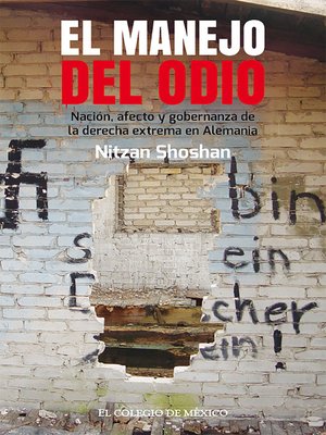 cover image of El manejo del odio